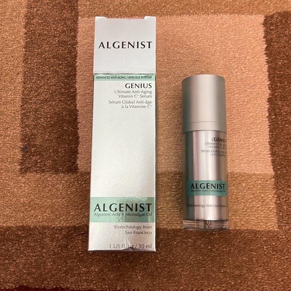 New in box Algenist Genius Ultimate Anti-Aging Vitamin C+ Serum 1 fl oz/ 30 ml - Picture 2 of 5